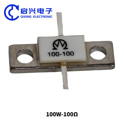 Calidad Resistencia RF de alta potencia RIG 100 vatios 100 ohmios Resistencia con brida fábrica