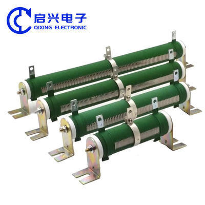 Calidad 200 Ohm Flange Mount Wirewound Resistor Cobre Nícel Revestimiento de aluminio Revestimiento de RF aplicaciones fábrica