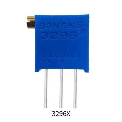 Calidad 3323P Un solo giro Trimmer de vidrio de vidrio de vidrio de metal Potenciómetro 5k Resistor ajustable de precisión fábrica