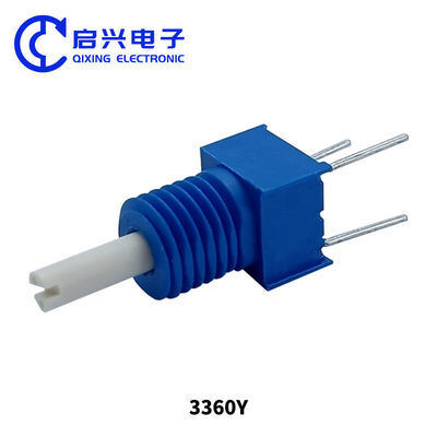 Calidad Resistencia variable 3360Y 5k con perilla de 6 mm, potencia nominal de 0.5W, potenciómetro trimmer de precisión fábrica