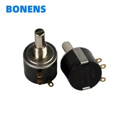 Calidad 534 10K 100K Ohm Potenciómetro de precisión de múltiples giros giratorios de múltiples giros fábrica
