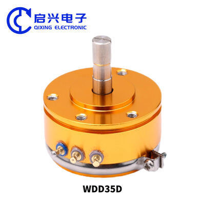 Calidad WDD35D4 1K 2K 5K Potenciómetro rotativo de precisión conductor de plástico fábrica