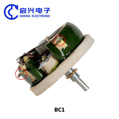 Calidad Disco de cerámica reostático 50W Resistente variable de 1 Ohm a 10K Ohm Tolerancia del ±5 por ciento fábrica