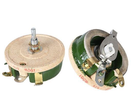 Calidad Resistencia variable de disco de porcelana Resistencia de disco redondo BC1 25W 50W 300W 1K Potenciómetro fábrica