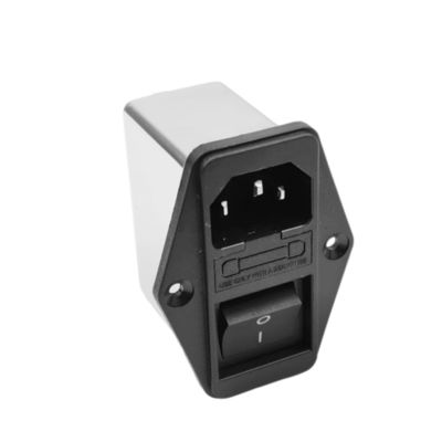 DBI5 1A 3A 6A 10A filtro de potencia con conexión de fusible Tipo de toma IEC con interruptor de seguridad Filtro EMI