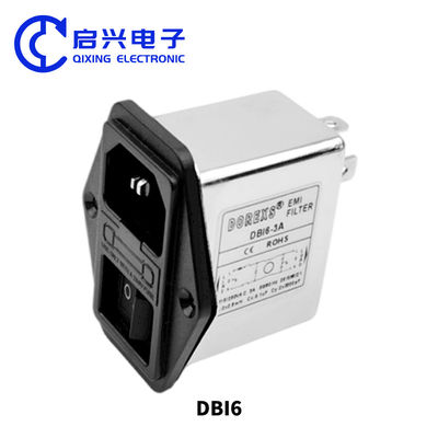 DAP3 1-20A PCB montaje 5 pin EMI filtro de potencia de fase única filtro EMI bipolar