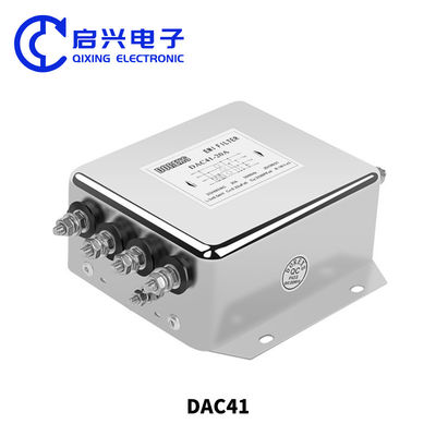 DAC41 Filtro EMI de ruido de alto rendimiento para inversor EMI EMC de fase 3 Filtro de paso bajo