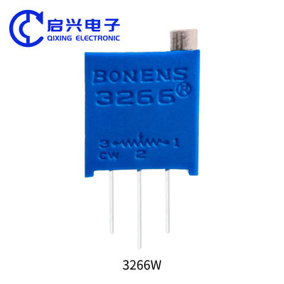 3266 Serie de vidrio de esmalte con un potencialómetro de múltiples giros con resistencia ajustable