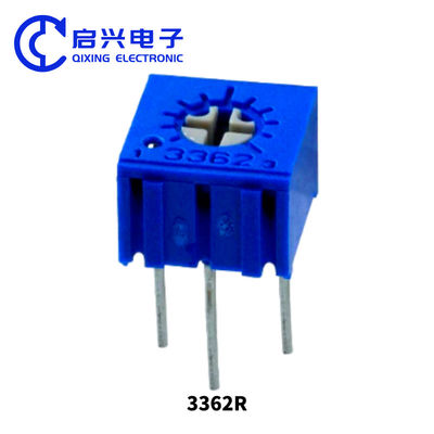 Potenciómetros de corte de vidrio de vidrio metálico con una sola vuelta 3323P Resistor ajustable