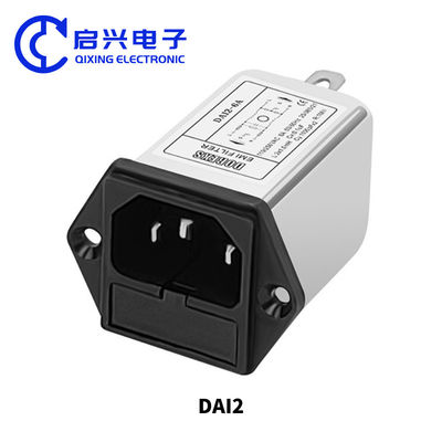 DAI2 10A Filtro EMI AC monofásico con conector IEC