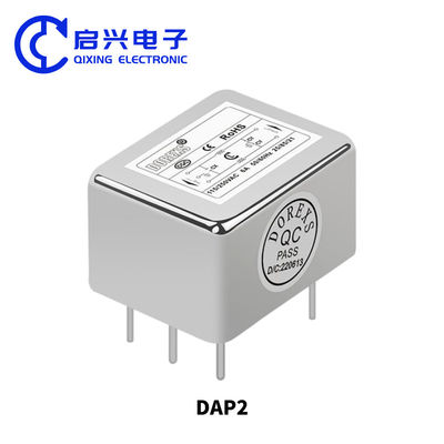 DAP2 Filtro de suministro de energía de paso bajo PCB de montaje de un solo filtro de energía EMI EMC de fase