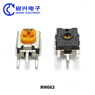 RM063 Potenciómetro de conexión vertical 100R-1M para dispositivos de audio y dispositivos electrónicos