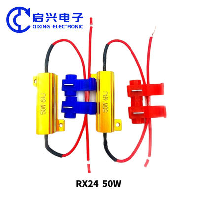 Resistor de cuerda de aluminio de oro para luces LED de automóviles con un rendimiento estable