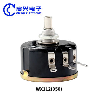 WX112 WX050 5W Potenciómetro de heridas de alambre de giro único Resistencia ajustable 100R 330R 470R
