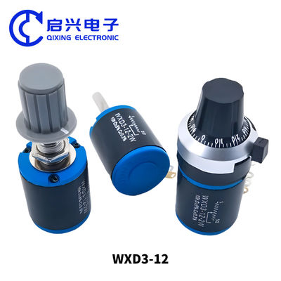 WXD3-12 5 Potenciómetro de precisión de cuerda giratoria 1K 2.2K 3.3K Resistente ajustable