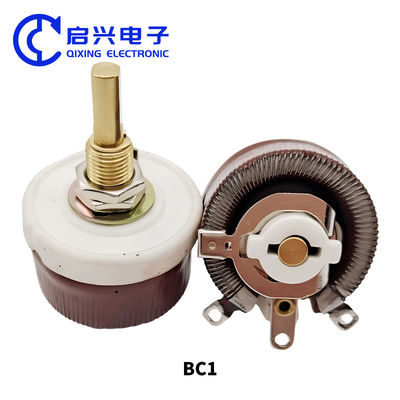 BC1 Disco de alta potencia estadounidense Disco variable Resistencia ajustable Reostato deslizante 25W 50W 100W 500W
