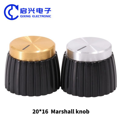 20X16 Marshall 6mm Potenciómetro de línea de manija Ajuste del interruptor 500VAC