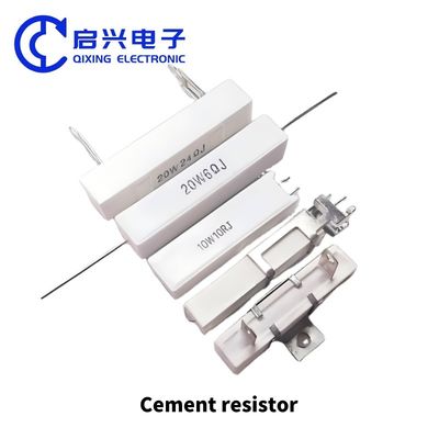 Resistente a la corrosión Resistente cerámico 5W 10W 0.25R 0.5R 3R 27R 12R 100R 5% para alta potencia