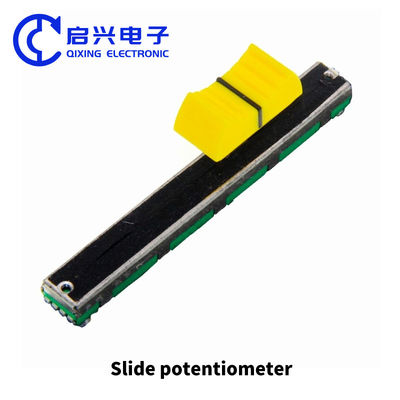 B103 Fader de mezclador de 75 mm B10K Circuitos integrados de doble canal de potencialímetro deslizante recto