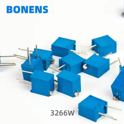 3266W Potenciómetro de corte de precisión de múltiples giros de vidrio metálico vidriado 1k 2k 5k 10k 20k 50k 100k Resistencias variables