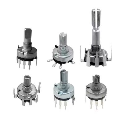 Potenciómetro de película de carbono RV17 con interruptor