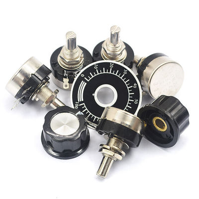 RV24YN20S resistor variable giratorio de potenciales de giro único ajustable con película de carbono