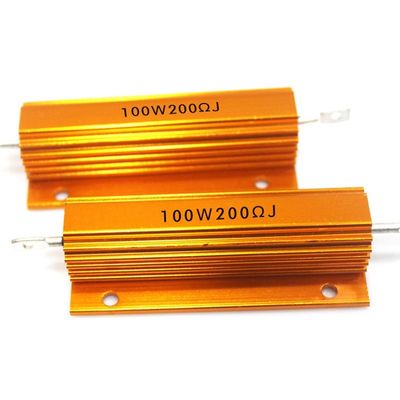 Las terminales roscadas de 100 W con alambre 3R 6R resistencia de freno de caja de aluminio resistencia de freno de alambre