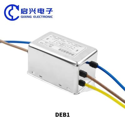 DEB1 220v 20a filtro de potencia filtro de emisoras fabricante filtro de emisoras industriales de fase única AC 1A 3A 6A 10A