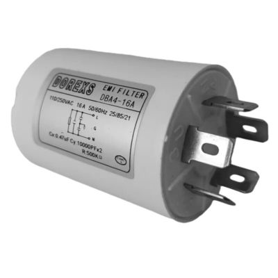 Filtro de potencia de serie universal monofásico DBA4-Round para ensayos de radiación realizados