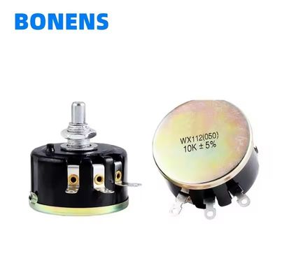 WX112(050) 2.2K 5% 5W Resistor variable de un solo giro Potenciómetro de cuerda por cable