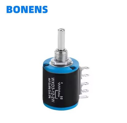 wxd3-12 470R 2.2K 3.3K 4.7K ohm 1W Potenciómetro de cuerda de cable de precisión de múltiples vueltas