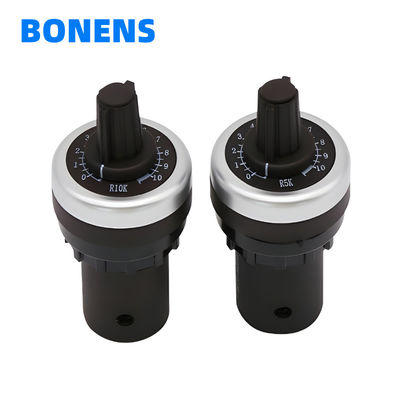 Los botones LA42DWQ-22 1K 2K 5K 10K 22mm de diámetro Potes Potenciómetro rotativo Convertidor Gobernador Invertidor interruptor de resistencia