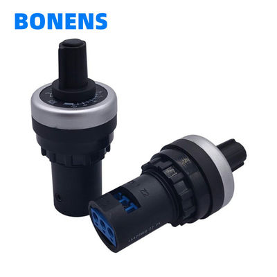BONENS Conversor de frecuencia de precisión, botón de cambio del potencialómetro de velocidad ajustable LA42DWQ-22 1k 5k 10k 20k 50k 100K potente