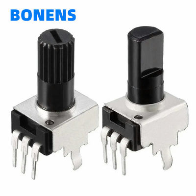 10pcs Rv09 Vertical 12.5mm Eje 1k 2k 5k 10k 20k 50k 100k 0932 Resistente ajustable 9 Potenciómetro de sellado de 3 pines