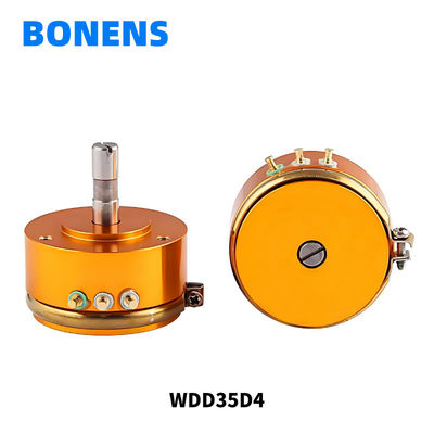 WDD35D4 1K / 2K / 5K / 10K Potenciómetro de plástico conductor de 19 mm sensor de ángulo de eje corto desplazamiento WDD35D-4 lineal 0.1%