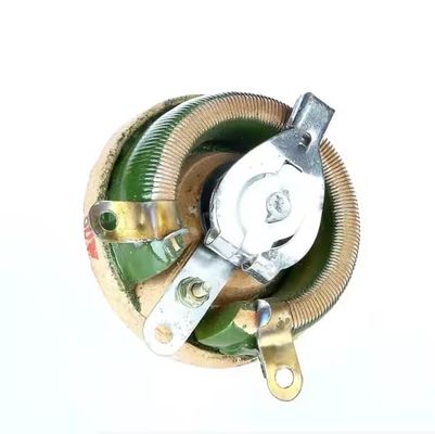 Resistente de cuerda de alambre de alta potencia de cerámica variable reostato ajustable 1k Ohm