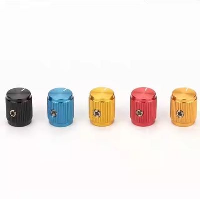 Gato de aleación de aluminio sólido Amplificador de volumen Potenciómetro 6 mm 6.35 mm