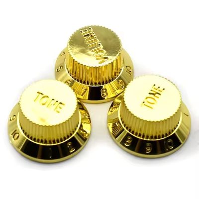 Botón de control de volumen de guitarra con enrejado 6X18T para un control de sonido preciso