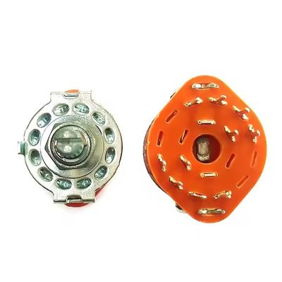 Selector de interruptores giratorios de grado industrial Resistir a la tensión 500V CA 1 MIN Para entornos de estrés