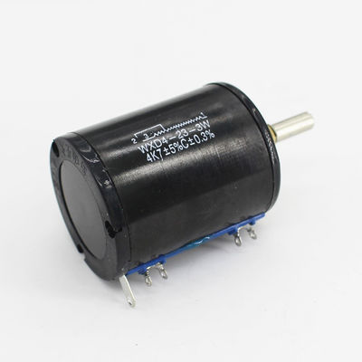 BONENS WXD4-23 Potenciómetro giratorio de cuerda giratoria de eje de 6 mm 10K Ohm 3 Watt