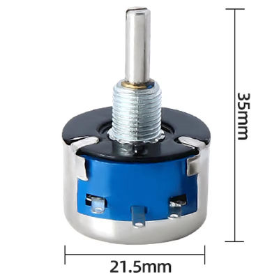 WX14-12 Potenciómetro de heridas de alambre de giro único de 3w 1k 2k2 3k3 4k7 20k 10k 22k 100r 470r resistencia ajustable