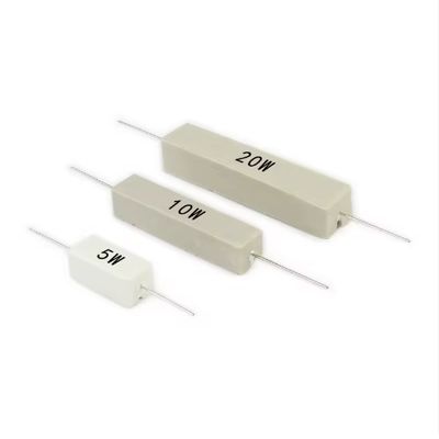 RX27 10W 20W 5W Resistor de cemento 1RJ 2RJ - Niveles de potencia diversos para un rendimiento óptimo