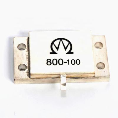 Resistencia de montaje en brida RF de 800W 50 Ohm con frecuencia de 0~2GHz y onda estacionaria de 1.2-1.3 para aplicaciones de comunicación
