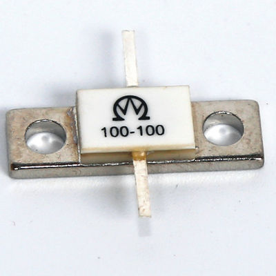 RF Resistor Dummy Load Resistor with -55℃~ +125℃ Operating Temperature 1.2~1.3 Standing Wave Ratio and Copper Nickel Plated Flange Mount