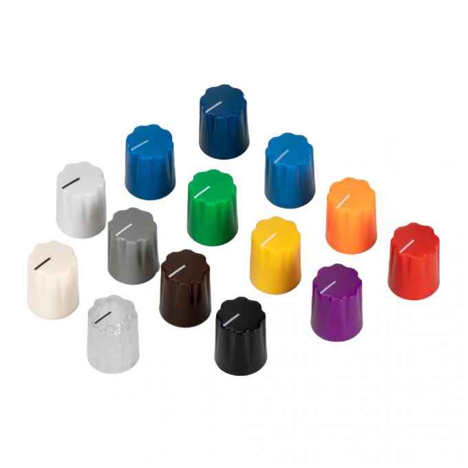 Davies 1900 Clone Guitar Pedal Botones Amplificador Botón Para Potenciómetro 6,35 mm Diámetro del agujero del eje O.D 12,7 mm 0