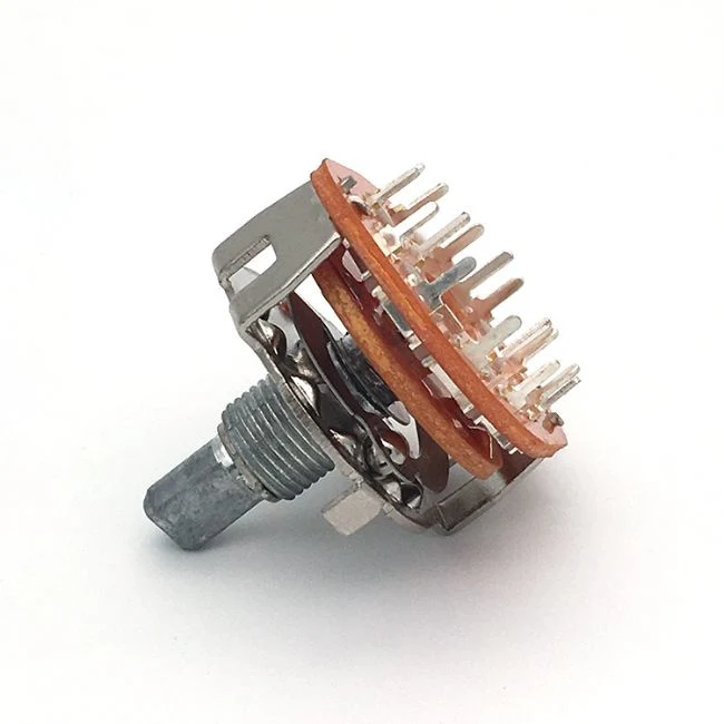 10 Durabilidad Interruptores de selector rotativo para un ángulo de rotación suave 5
