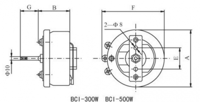 Potenci&oacute;metro de cuerda de alambre de alta potencia Disco reost&aacute;tico giratorio Resistor cer&aacute;mico variable 25W 50W BC1-50W BC1 5