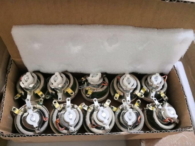 Potenci&oacute;metro de cuerda de alambre de alta potencia Disco reost&aacute;tico giratorio Resistor cer&aacute;mico variable 25W 50W BC1-50W BC1 6