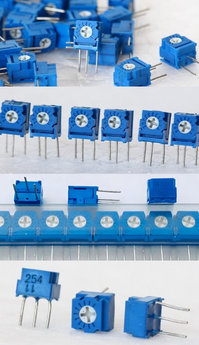 3323 Serie Potenciómetro de corte de vidrio de vidrio de metal de giro único 3323s 0