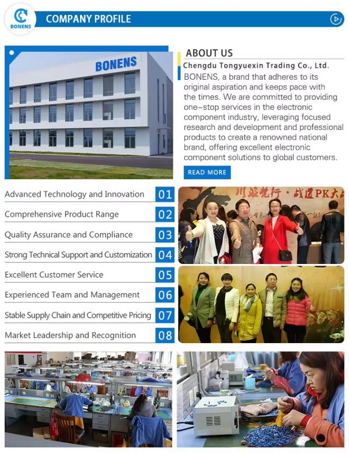 BONENS 3269W SMD Resistor variable 3269X Potenciómetro de recorte 3269P 500 OHM 0,25W 18